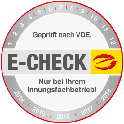 Der E-Check bei Elektrotechnik Schalk in Neustadt - Sittling