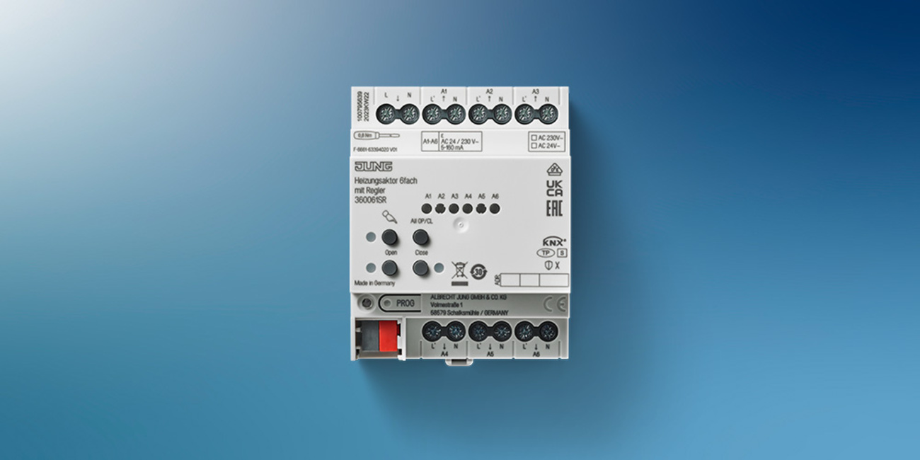 KNX Heizungsaktor 6-fach bei Elektrotechnik Schalk in Neustadt - Sittling