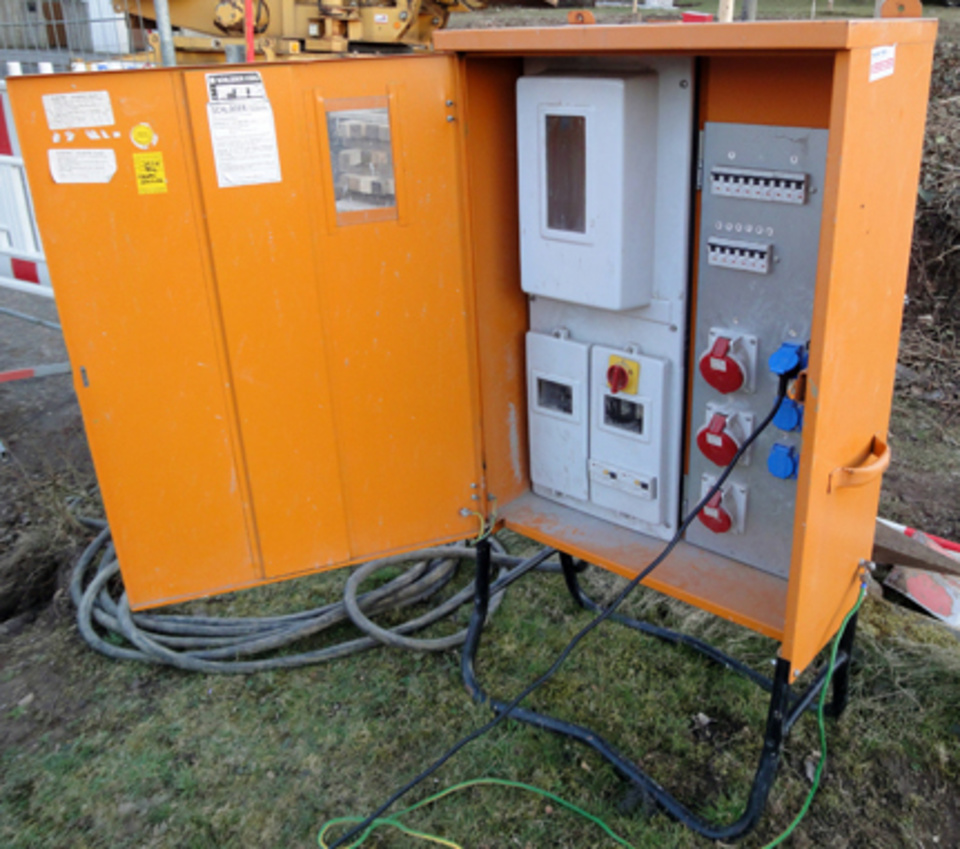 Baustromkasten bei Elektrotechnik Schalk in Neustadt - Sittling