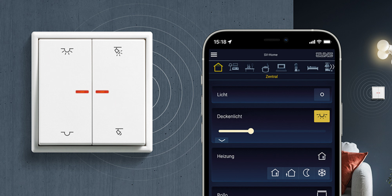 KNX RF Taster bei Elektrotechnik Schalk in Neustadt - Sittling